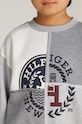 Otroški pulover Tommy Hilfiger KB0KB09380.9BYH. siva