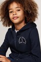 Chlapec Detská mikina Tommy Hilfiger KB0KB09386.9BYH.128.176 tmavomodrá