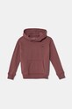Детски суичър Abercrombie & Fitch с качулка розов KI222.4121