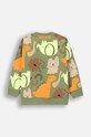 Coccodrillo hanorac de bumbac pentru bebelusi ZC4132202SBN verde AW24
