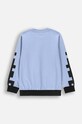 Coccodrillo bluza bawełniana dziecięca ZC4143101WBJ niebieski AW24