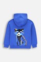 CHLAPEC Dětská mikina Coccodrillo ZC4132301FBK modrá