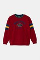 Dětská mikina United Colors of Benetton nášivka burgundské 32N4C10JF.G.Seasonal