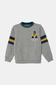 Detská mikina United Colors of Benetton nášivka sivá 32N4C10JF.G.Seasonal
