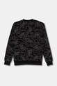 United Colors of Benetton bluza copii 3GHMC10M5.G.Seasonal negru AW24