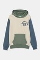 United Colors of Benetton bluza copii print bej 3EB5C203U.G.Seasonal