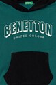 Мальчик Детская кофта United Colors of Benetton 3EB5C203U.G.Seasonal бирюзовый