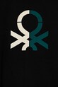 Хлопчик Дитяча кофта United Colors of Benetton 3EB5C10KS.G.Seasonal чорний