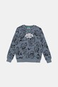 United Colors of Benetton bluza bawełniana dziecięca wzorzyste niebieski 3IIMC10MH.G.Seasonal