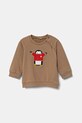 Кофта для младенцев United Colors of Benetton без капюшона зелёный 36MJA105G.B.W.Seasonal