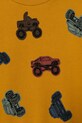 Fiú United Colors of Benetton gyerek felső 3J4EG10GK.P.Seasonal sárga