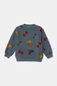 United Colors of Benetton bluza dziecięca wzorzyste niebieski 3J4EG10GK.P.Seasonal