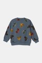 United Colors of Benetton bluza dziecięca 3J4EG10GK.P.Seasonal niebieski AW24