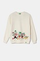 Mikina United Colors of Benetton bavlna béžová 3J73C10LD.G.Seasonal