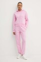 Βαμβακερή μπλούζα Patrizia Pepe 8M1619.J079 ροζ AW24
