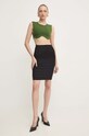 Топ Patrizia Pepe 8M1646.J219 зелений AW24