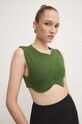 Топ Patrizia Pepe 8M1646.J219 зелений