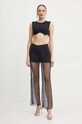 Топ Patrizia Pepe 8M1646.J219 чорний AW24