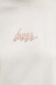 BOSS Orange bluza bawełniana 50519417 beżowy