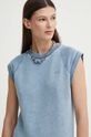 G-Star Raw kamizelka bawełniana niebieski D24581.D583