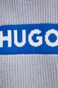 Хлопковый свитер Hugo Blue 50514300 серый