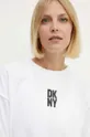 λευκό Μπλούζα DKNY