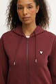 Guess bluza OLYMPE bordowy V4YQ06.KCAY2