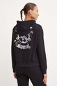 Guess bluza bawełniana RGINE czarny V4YQ10.KC6W1