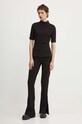 HUGO legginsy 50517459 czarny AW24