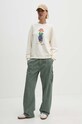 Polo Ralph Lauren pamut melegítőfelső 211935618 bézs AW24