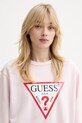 Guess bluza różowy W2YQ16.KBA11