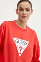 Mikina Guess červená W2YQ16.KBA11