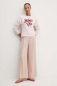 Кофта Guess ROSES W4YQ26.K9Z21 рожевий AW24