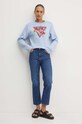 Guess bluza ROSES W4YQ26.K9Z21 albastru AW24