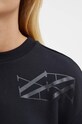 Хлопковая кофта Armani Exchange 6DYM80.YJFZZ чёрный