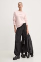 Mikina Guess Jeans W4YQ10.KC811 růžová AW25