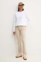 Mikina Guess Jeans W4YQ07.KC811 biela SS25