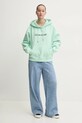 Guess Jeans bluză W4YQ15.KC811 verde AW25