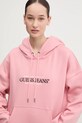 Guess Jeans bluză roz W4YQ15.KC811