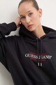 Guess Jeans bluza negru W4YQ15.KC811