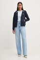 Mikina Guess Jeans W4YQ03.KC811 tmavomodrá SS25