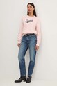Mikina Guess Jeans W4YQ11.KC811 růžová AW24