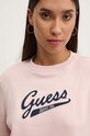 Mikina Guess Jeans růžová W4YQ11.KC811