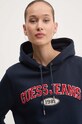 Mikina Guess Jeans tmavomodrá W4YQ09.KC811