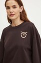 Odzież Pinko bluza 102827.A24F brązowy