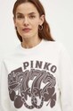 Pinko bluza bawełniana beżowy 104111.A23X
