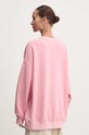 Odzież Tommy Jeans bluza bawełniana DW0DW18623 różowy