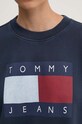 Tommy Jeans bluza bawełniana DW0DW18623 granatowy