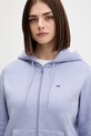 Pulover Tommy Jeans vijolična DW0DW19729