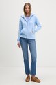 Tommy Jeans rozepínací mikina dámská DW0DW19729 modrá SS26